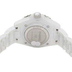 Chanel CHANEL J12 Phantom World Limited 1200 H6345 White Dial Wristwatch Women's