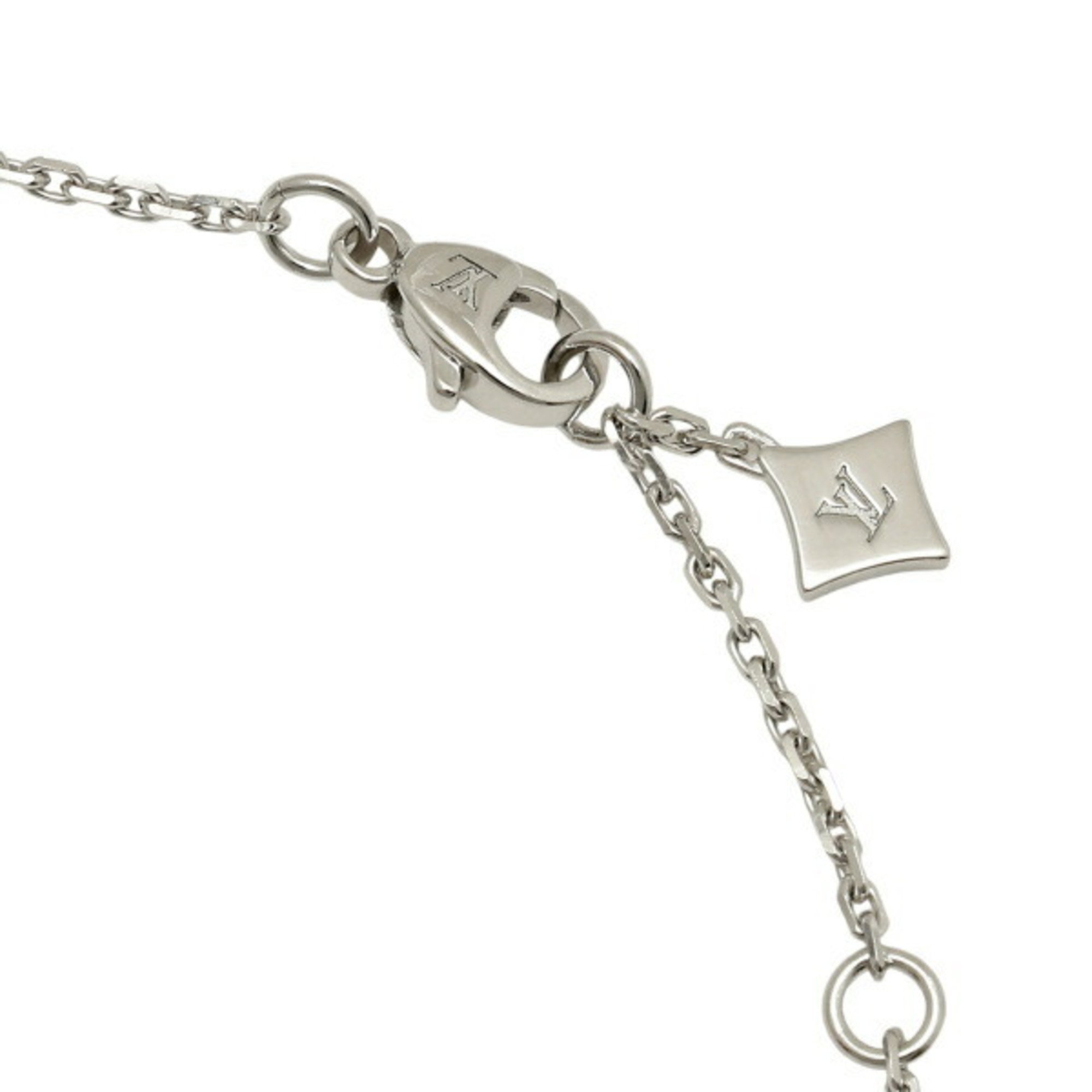 Louis Vuitton Star Blossom K18WG White Gold Necklace