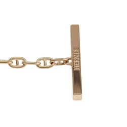 Hermes Chaine d'Ancre Contour SH K18PG Pink Gold Bracelet