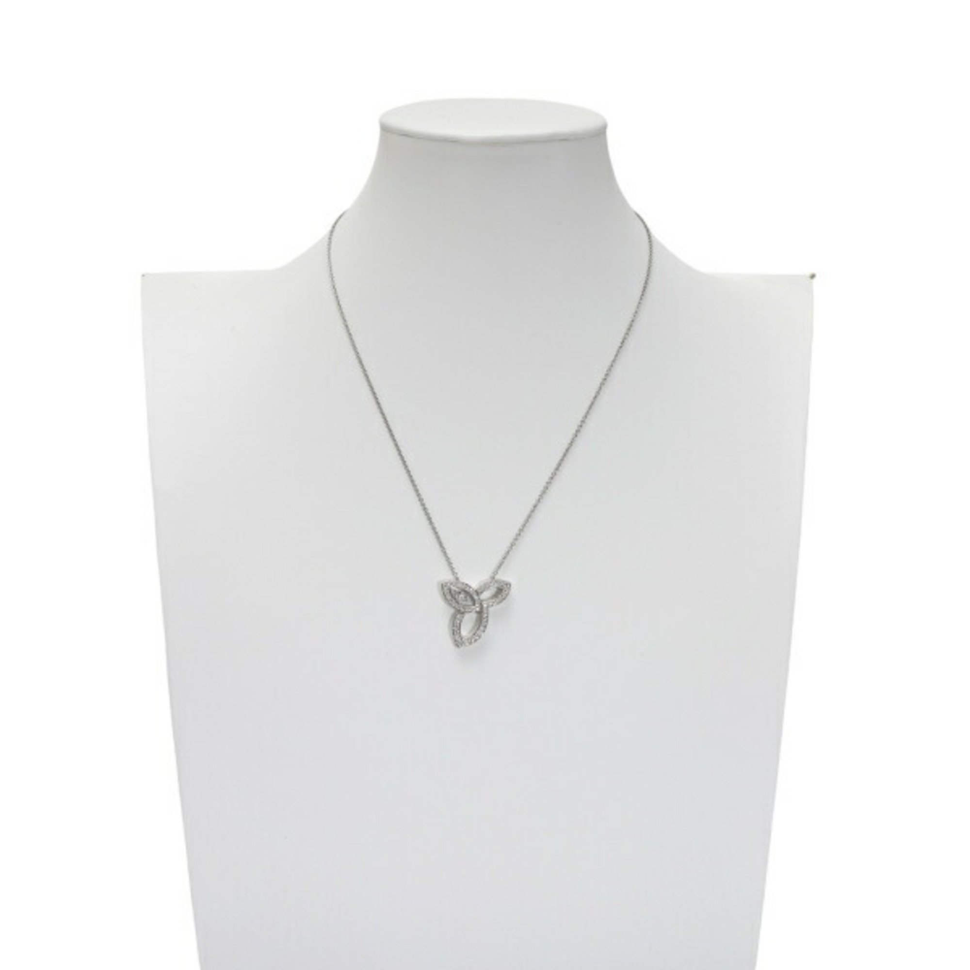 Harry Winston Lily Cluster PT950 Necklace