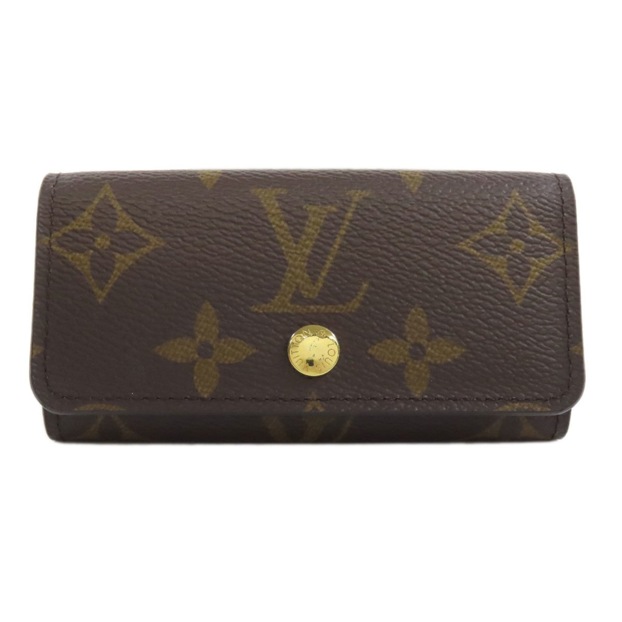 Louis Vuitton M69517 Multicle 4 Key Case Monogram Canvas Women's LOUIS VUITTON