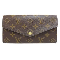 Louis Vuitton M60531 Portefeuille Sarah Long Wallet Monogram Canvas Women's LOUIS VUITTON