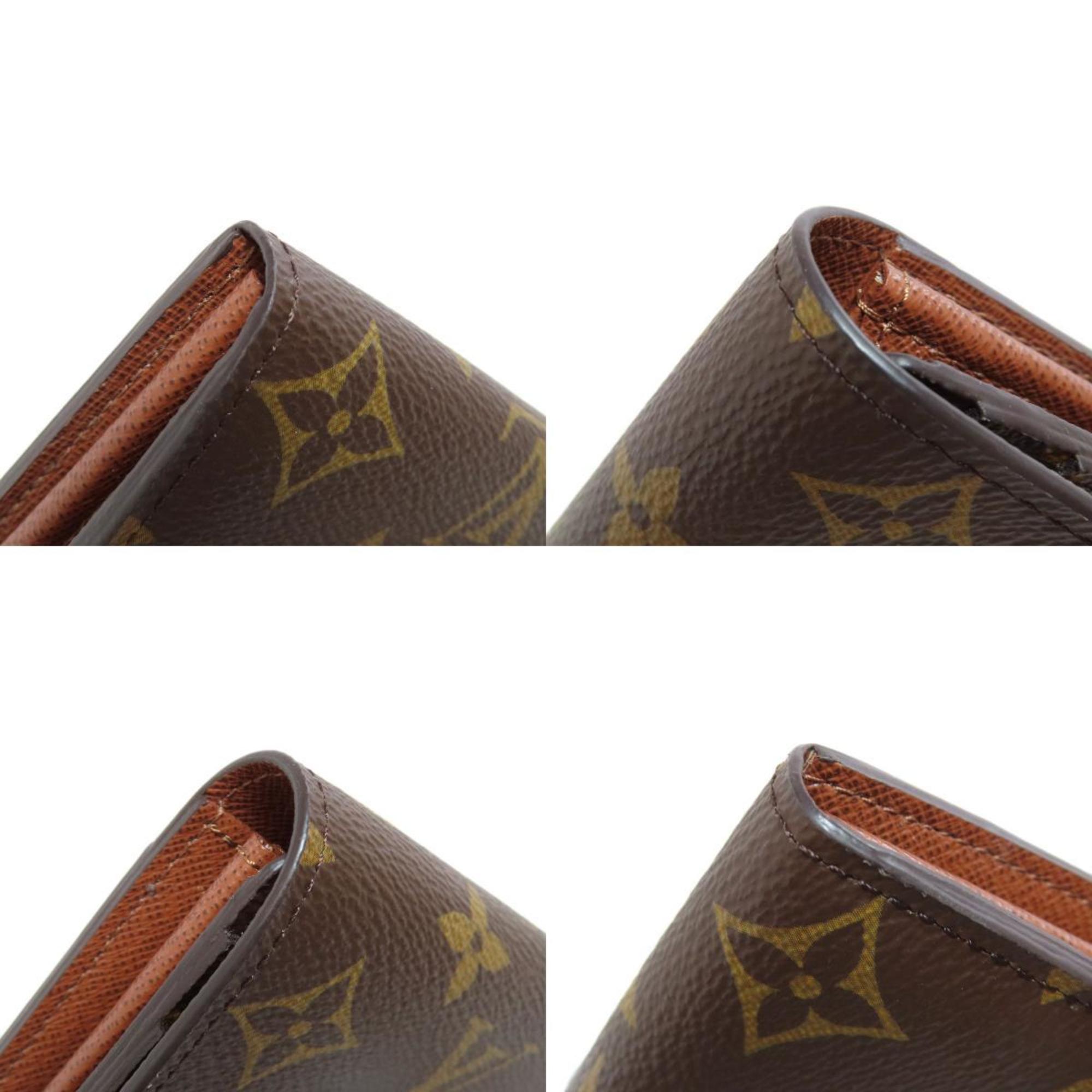 Louis Vuitton M60531 Portefeuille Sarah Long Wallet Monogram Canvas Women's LOUIS VUITTON