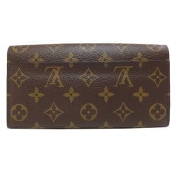 Louis Vuitton M60531 Portefeuille Sarah Long Wallet Monogram Canvas Women's LOUIS VUITTON