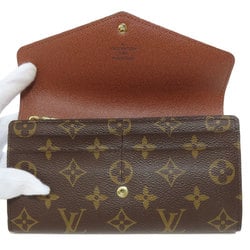 Louis Vuitton M60531 Portefeuille Sarah Long Wallet Monogram Canvas Women's LOUIS VUITTON