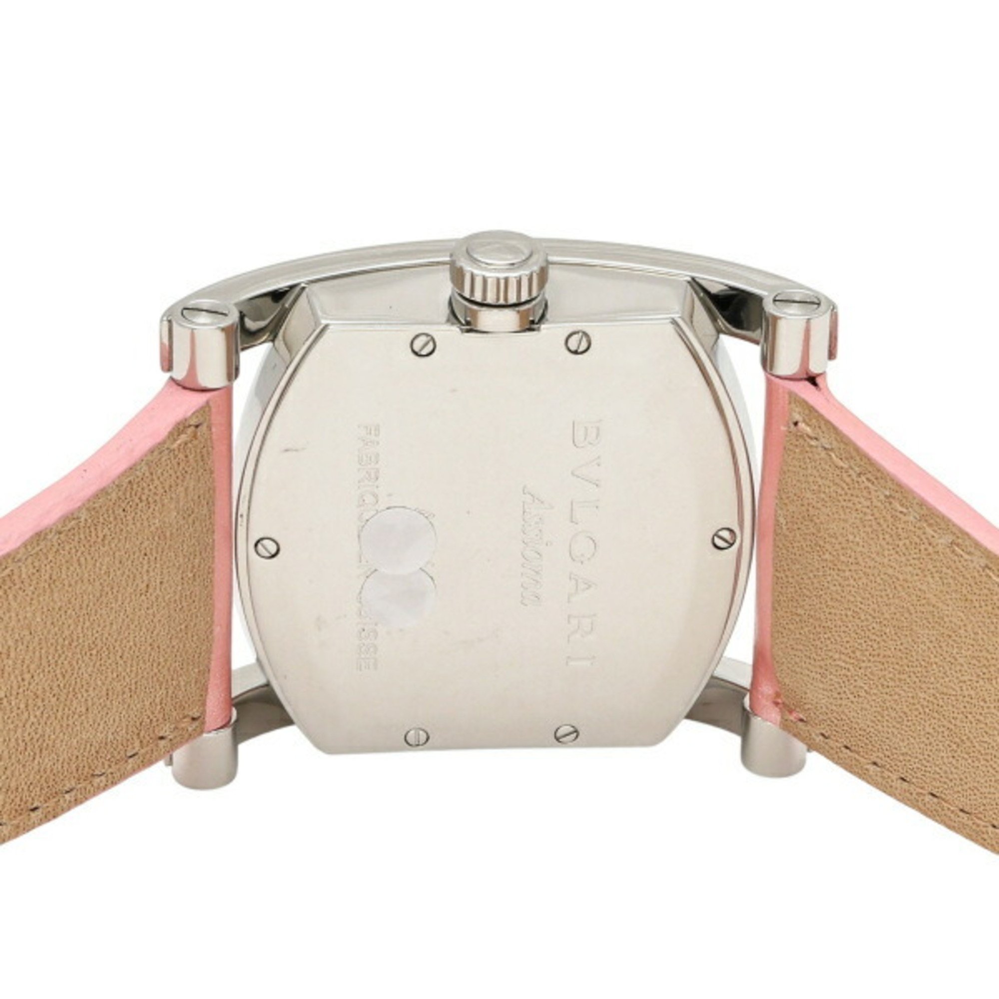 BVLGARI Ashoma A4C2SL 12 Pink Dial Watch for Men and Women