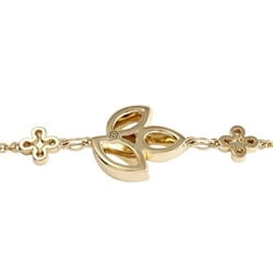 Harry Winston Lily Cluster K18YG Yellow Gold Bracelet