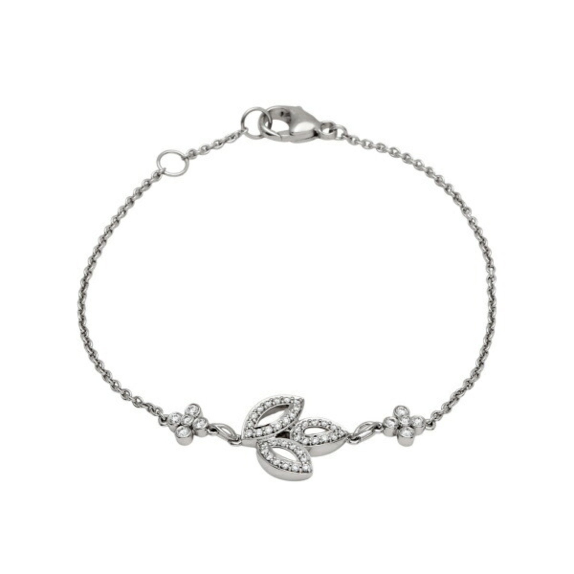 Harry Winston Lily Cluster PT950 Bracelet