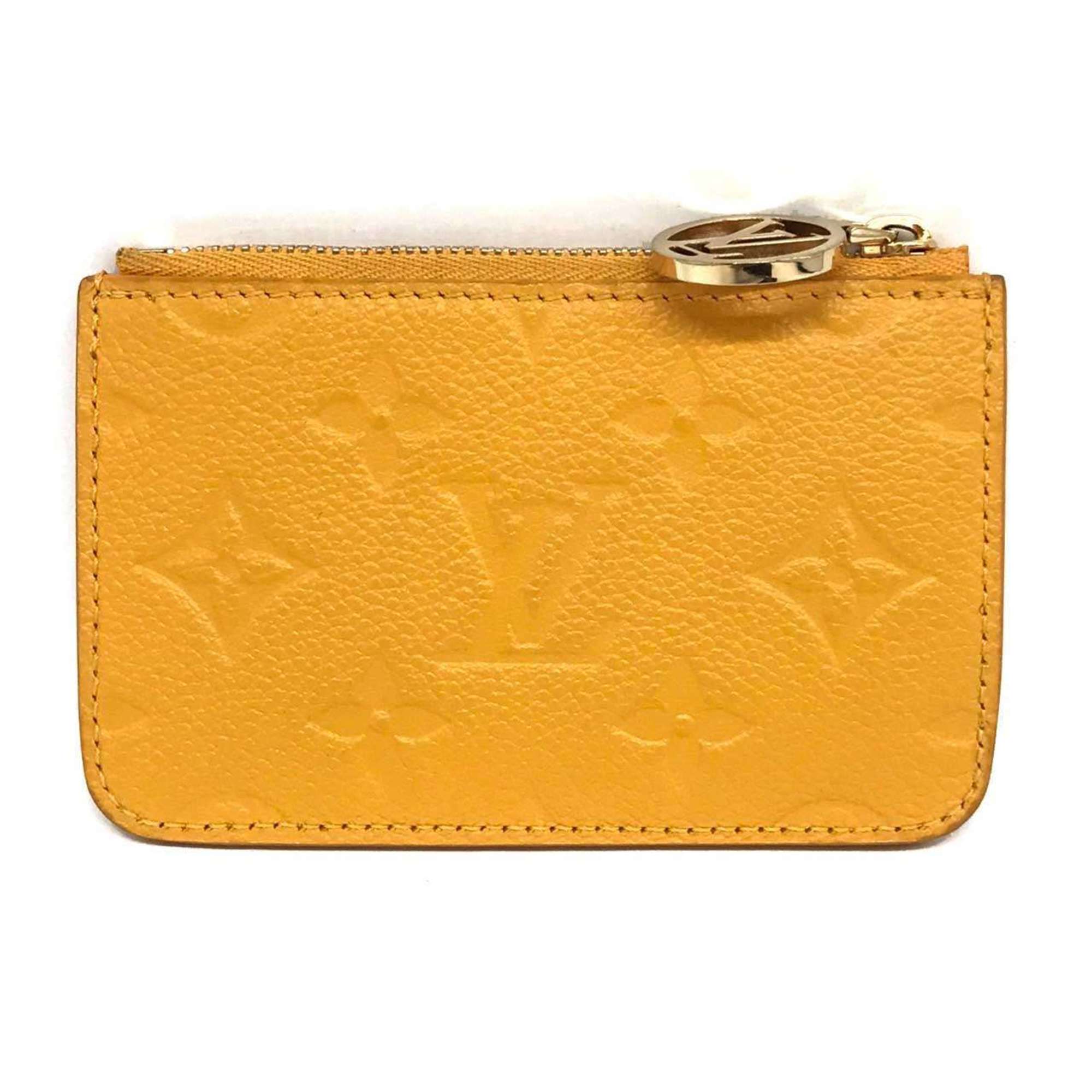 Louis Vuitton Porte Carte Romy Monogram Empreinte Business Card Holder/Card Case Fragment Yellow M11412 LOUIS VUITTON