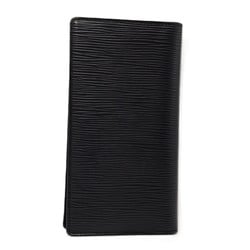 Louis Vuitton Porte Carte Credit Epi Long Wallet Bi-fold M63212 Black Men's LOUIS VUITTON A Rank