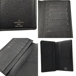 Louis Vuitton Porte Carte Credit Epi Long Wallet Bi-fold M63212 Black Men's LOUIS VUITTON A Rank