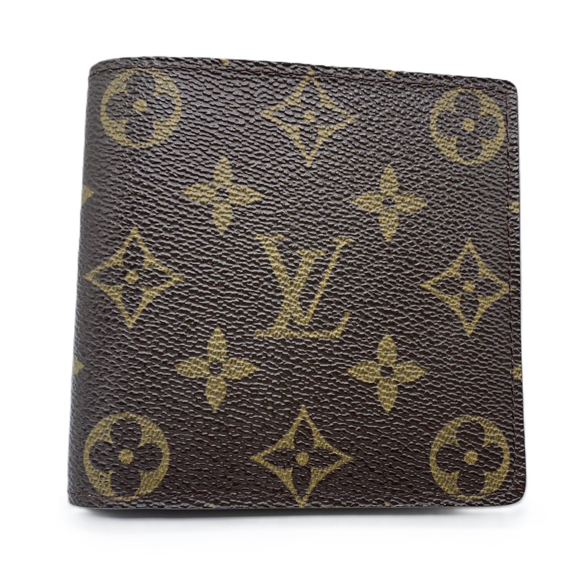 Louis Vuitton Monogram Portefeuille Marco Bi-fold Wallet M61675 LOUIS VUITTON