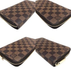 Louis Vuitton Zippy Wallet Damier Ebene Brown Long N41661 LOUIS VUITTON