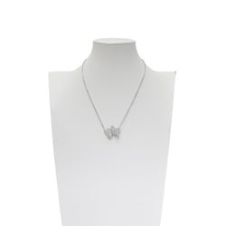 Cartier Caress de Kidepal LM K18WG White Gold Necklace