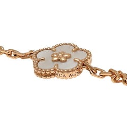 Van Cleef & Arpels Fauna Lucky Spring 5 Motif K18PG Pink Gold Bracelet