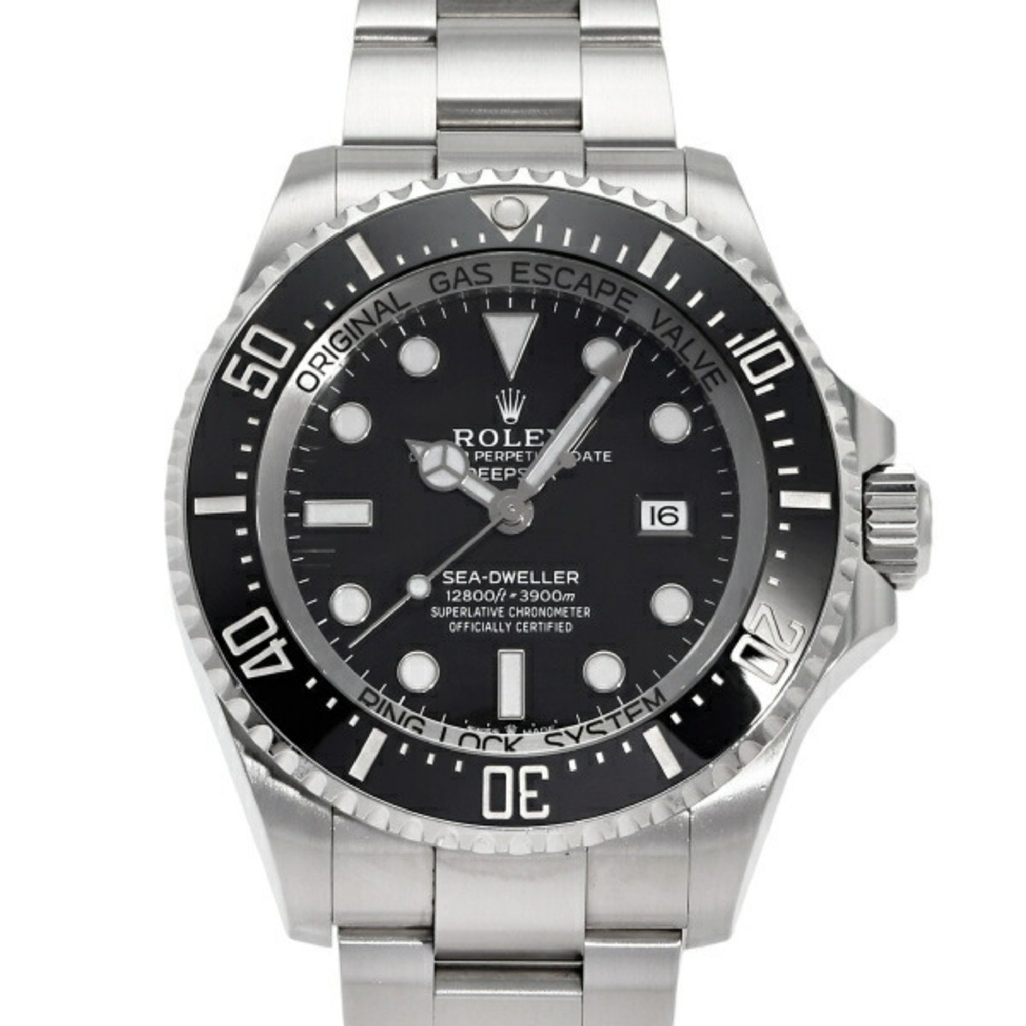 Rolex ROLEX Sea-Dweller Deep Sea 126660 Black Dial Wristwatch Men's