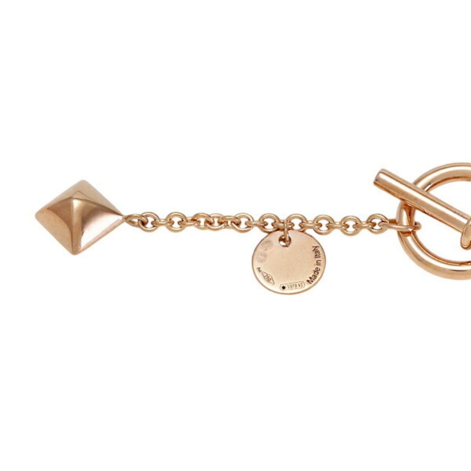 Hermes Ronde Multi SH K18PG Pink Gold Bracelet