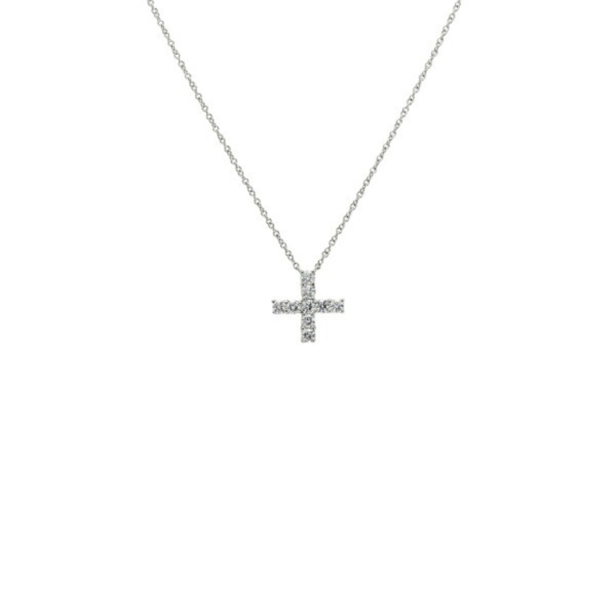 Harry Winston Necklace Symbols Cross PT950