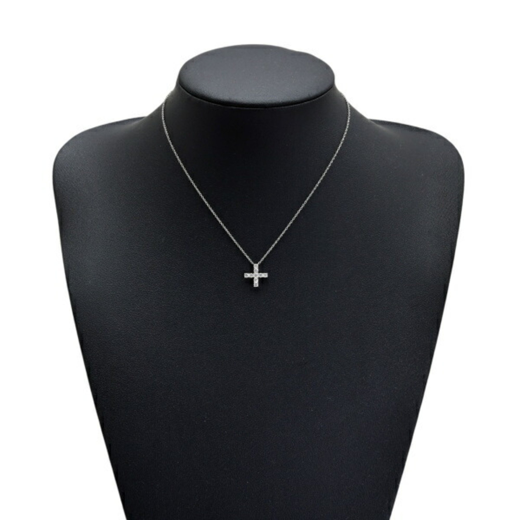 Harry Winston Necklace Symbols Cross PT950