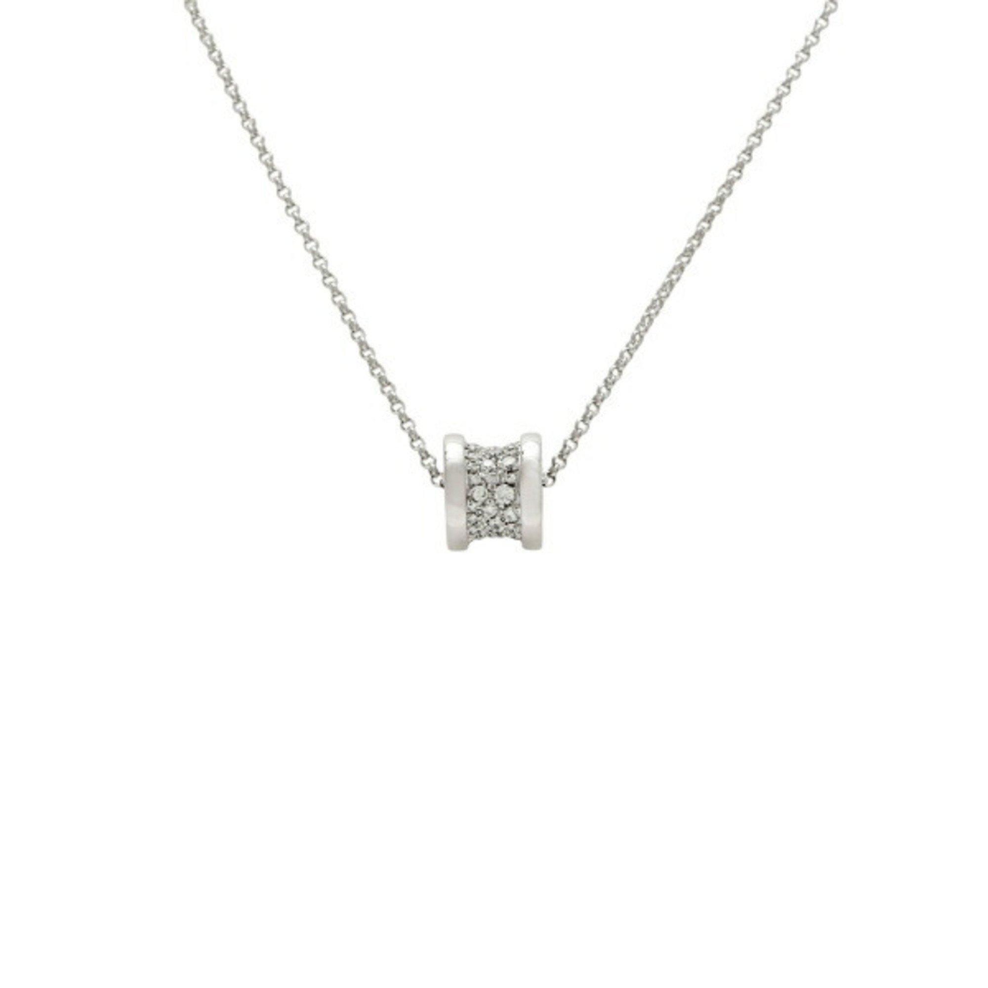 Bvlgari Bulgari B.Zero1 K18WG White Gold Necklace