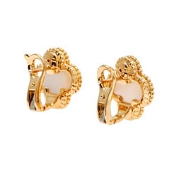 Van Cleef & Arpels Alhambra 18K Yellow Gold Earrings