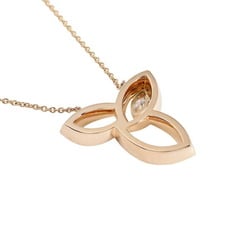 Harry Winston Lily Cluster 18k Rose Gold Necklace