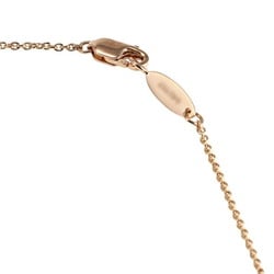 Harry Winston Lily Cluster 18k Rose Gold Necklace