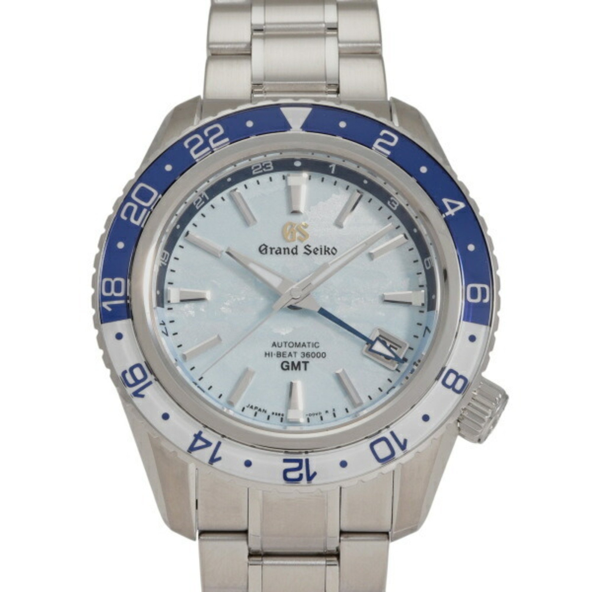 Grand Seiko Sports Collection Caliber 9S 25th Anniversary Model Unkai Limited Edition 2000 SBGJ275 Light Blue Dial Men's Watch