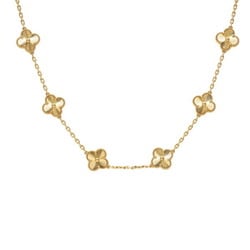 Van Cleef & Arpels Alhambra 10 motifs K18YG yellow gold necklace