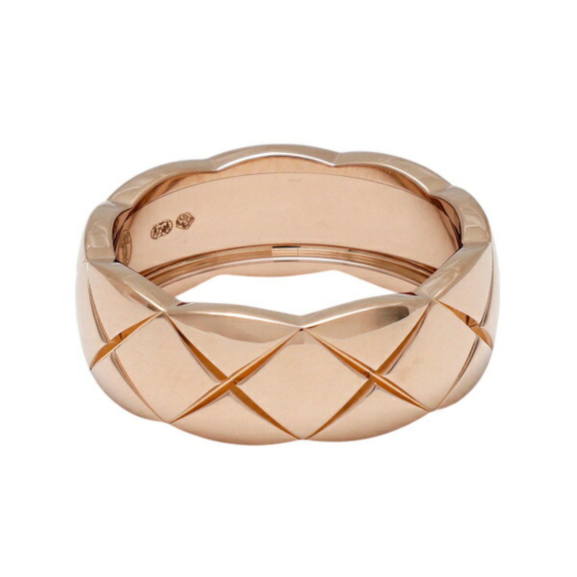 Chanel Coco Crush Medium K18BG K18 Beige Gold Ring