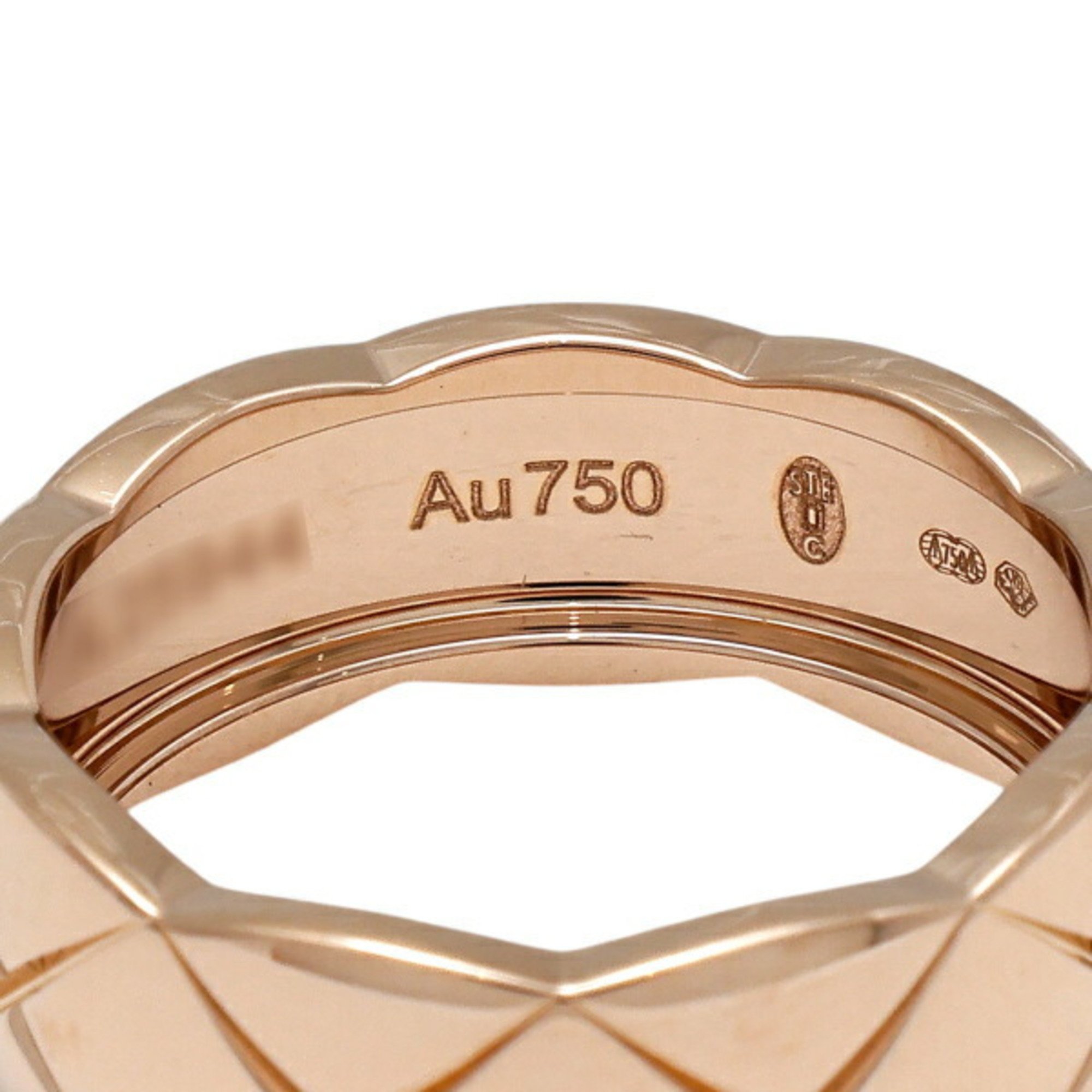 Chanel Coco Crush Medium K18BG K18 Beige Gold Ring