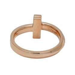 Tiffany T One 18k rose gold ring