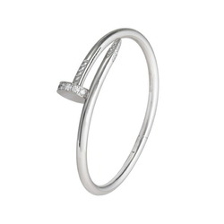 Cartier Juste un Clou K18WG White Gold Bracelet