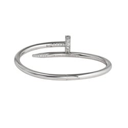 Cartier Juste un Clou K18WG White Gold Bracelet