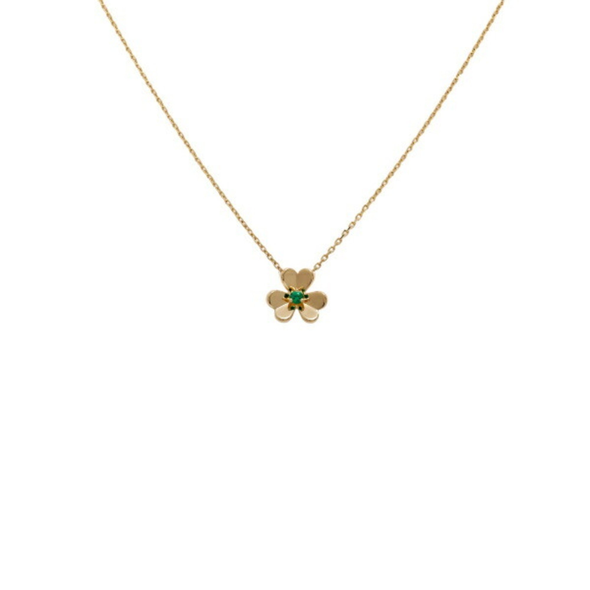 Van Cleef & Arpels Frivole K18YG Yellow Gold Necklace