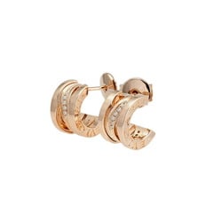 Bvlgari Bulgari B.Zero1 K18PG Pink Gold Earrings