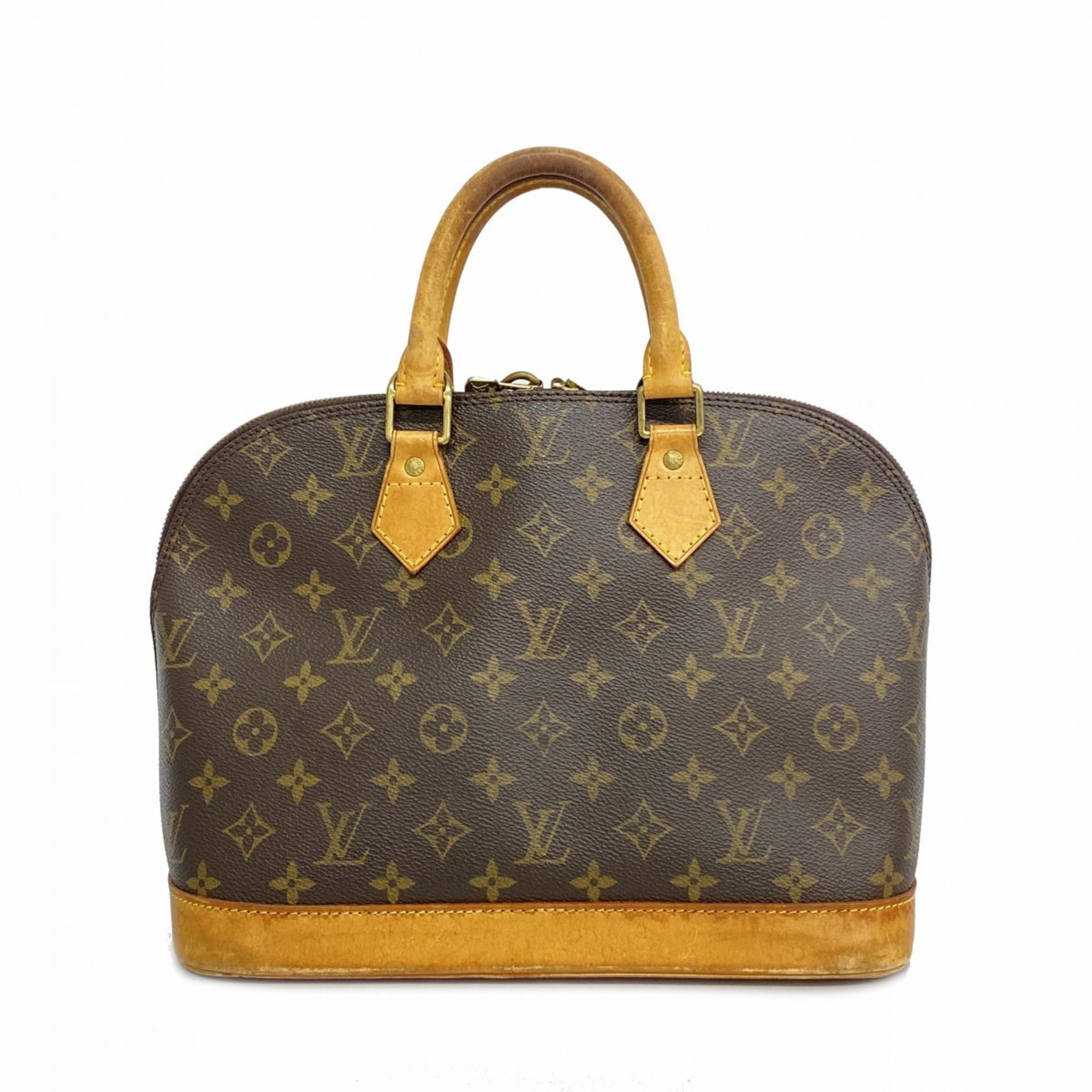 Louis Vuitton handbag Monogram Alma M51130 brown ladies