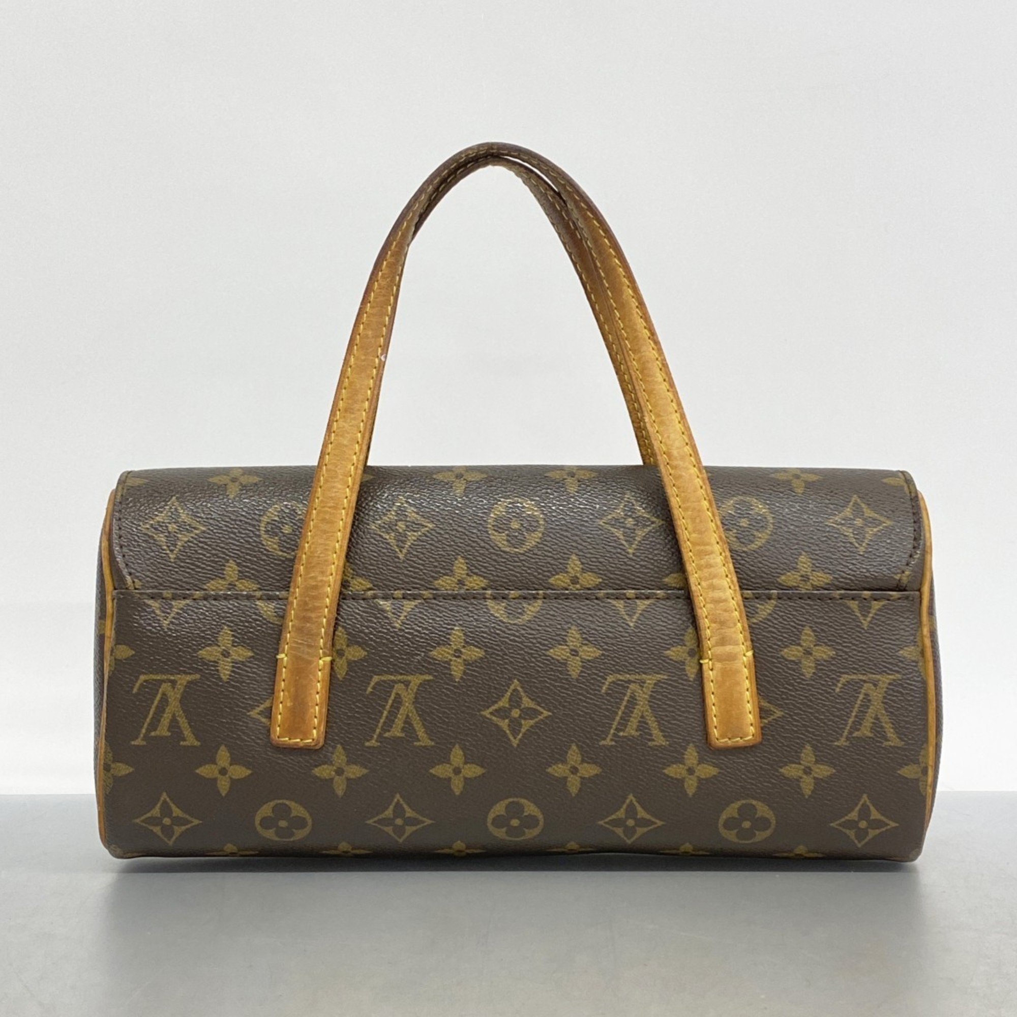 Louis Vuitton Handbag Monogram Sonatine M51902 Brown Ladies