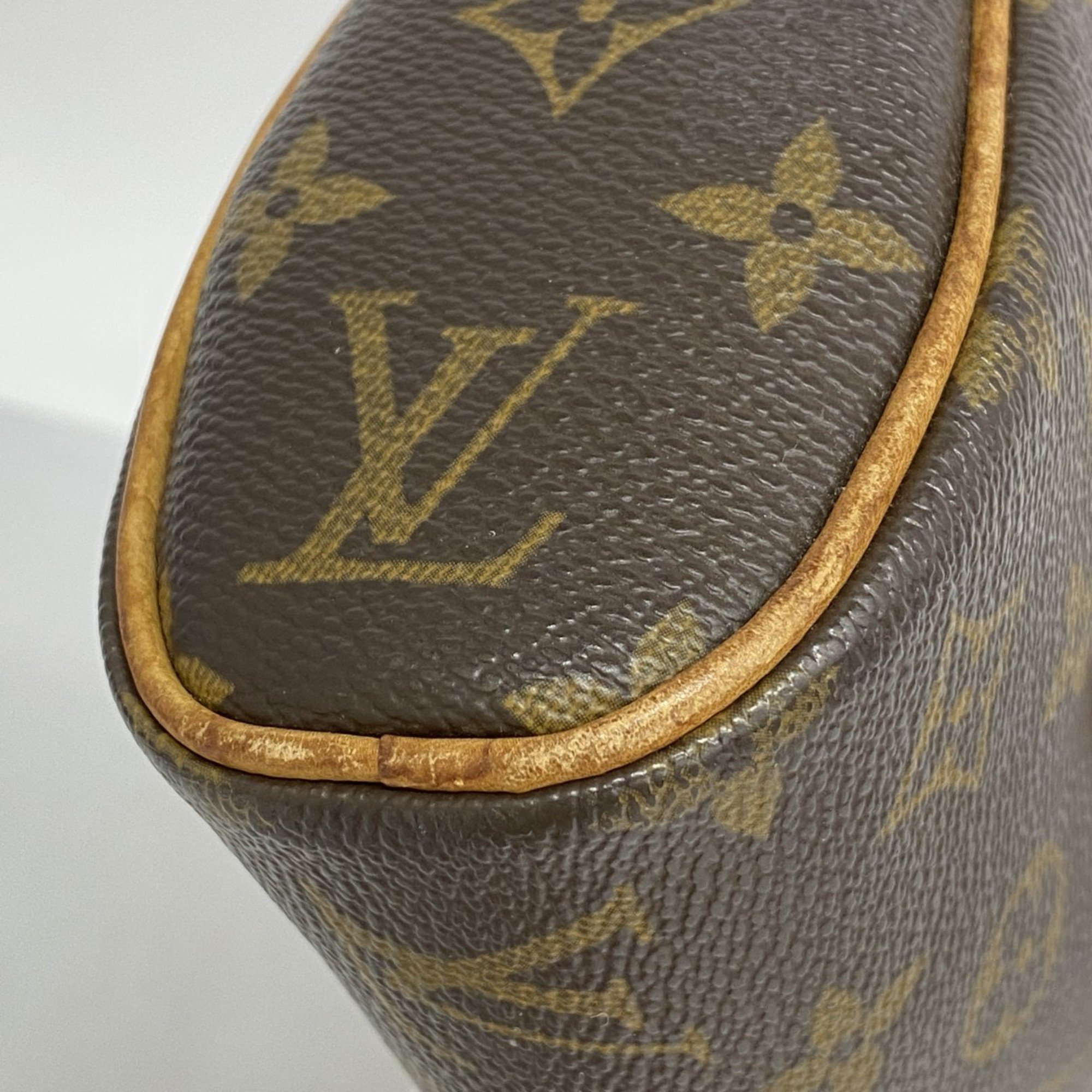 Louis Vuitton Handbag Monogram Sonatine M51902 Brown Ladies