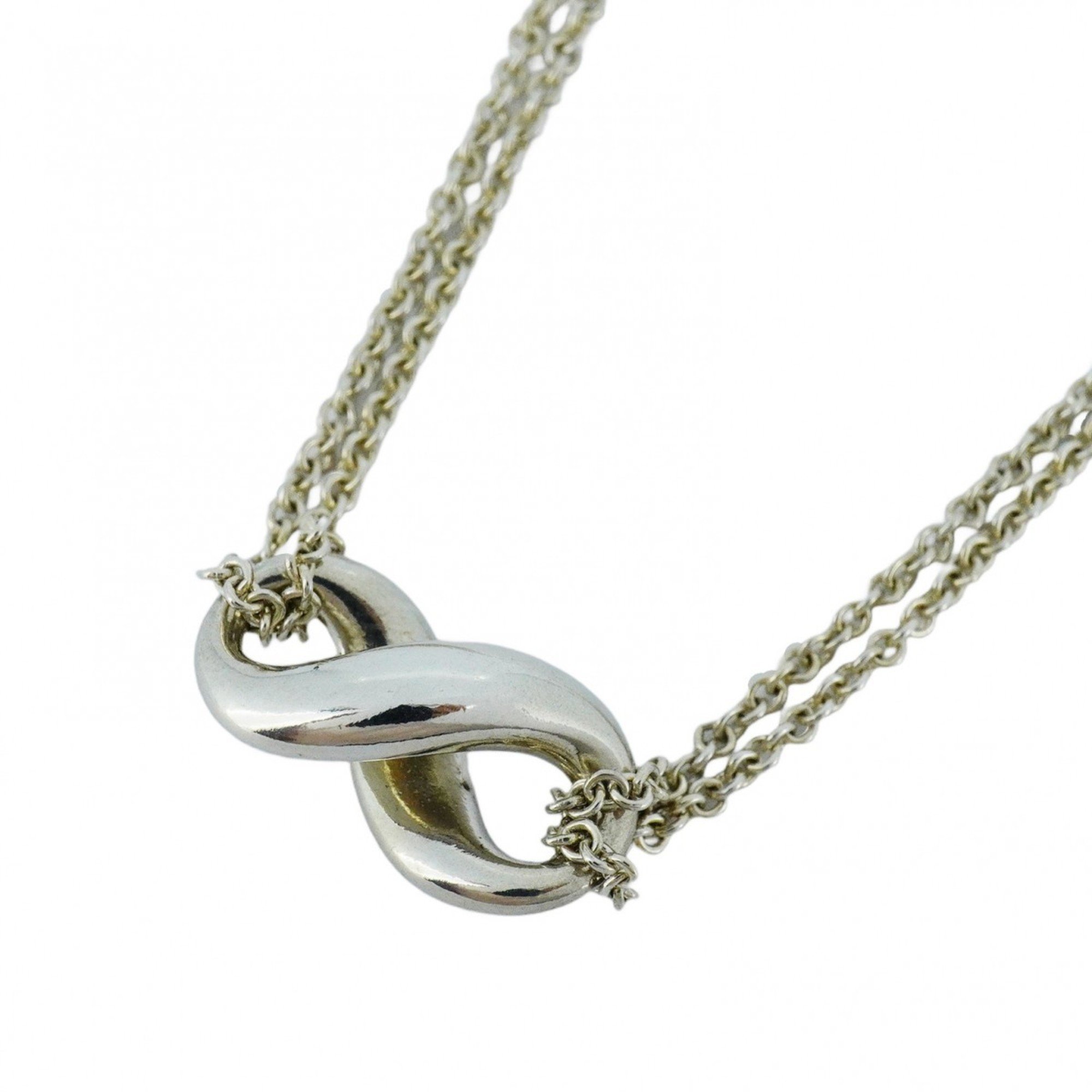 Tiffany Infinity Necklace Silver 925 Ladies