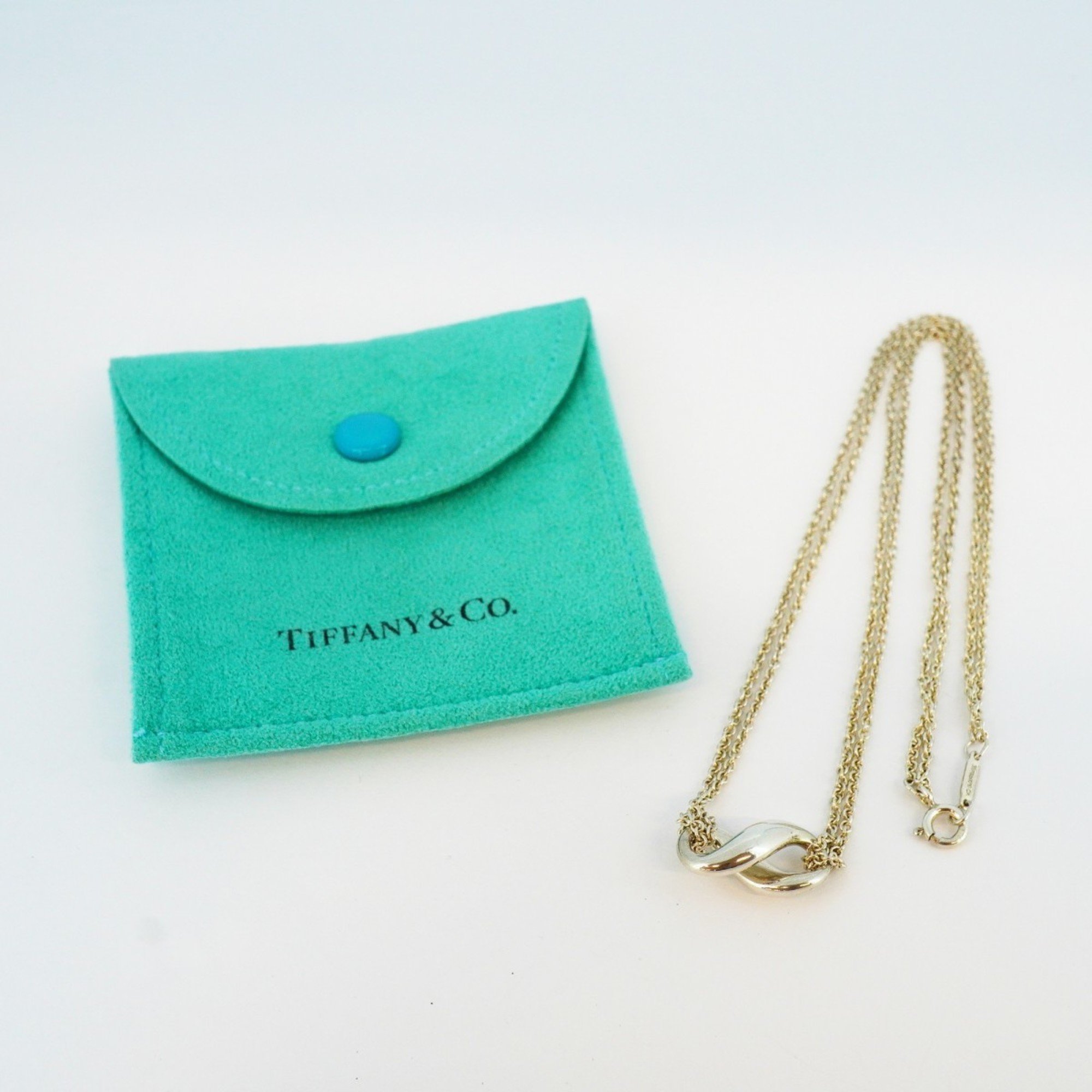 Tiffany Infinity Necklace Silver 925 Ladies