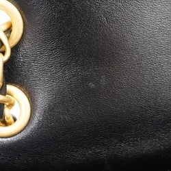 Chanel Shoulder Bag Matelasse Lambskin Black Women's