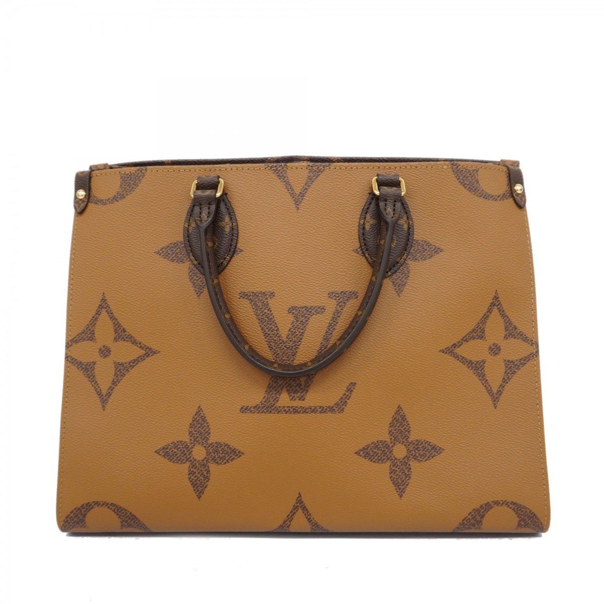 Louis Vuitton Tote Bag Monogram On The Go MM M45321 Brown Women's