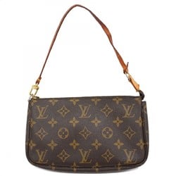 Louis Vuitton Pouch Monogram Pochette Accessoires M51980 Brown Women's