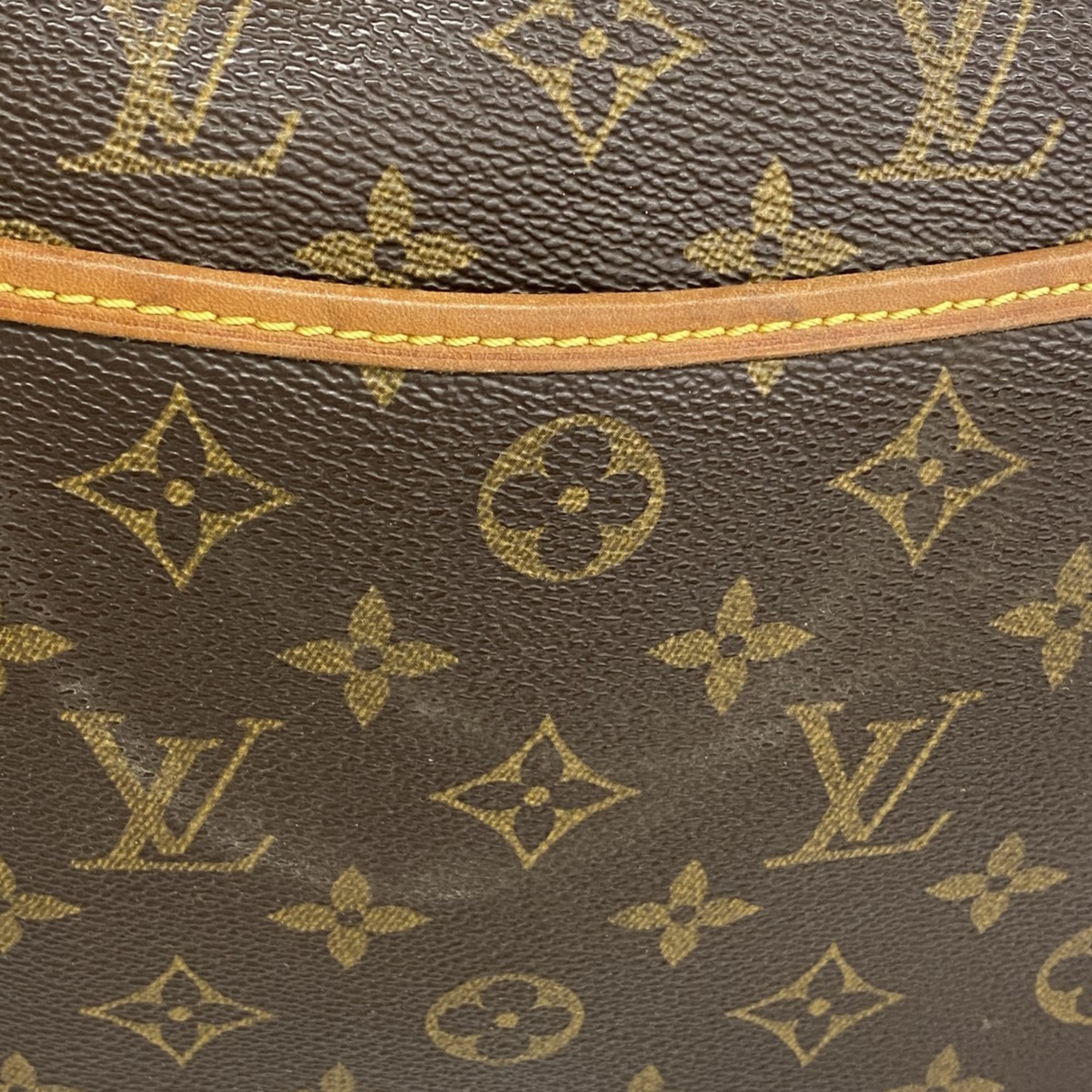 Louis Vuitton Handbag Monogram Deauville M47270 Brown Ladies