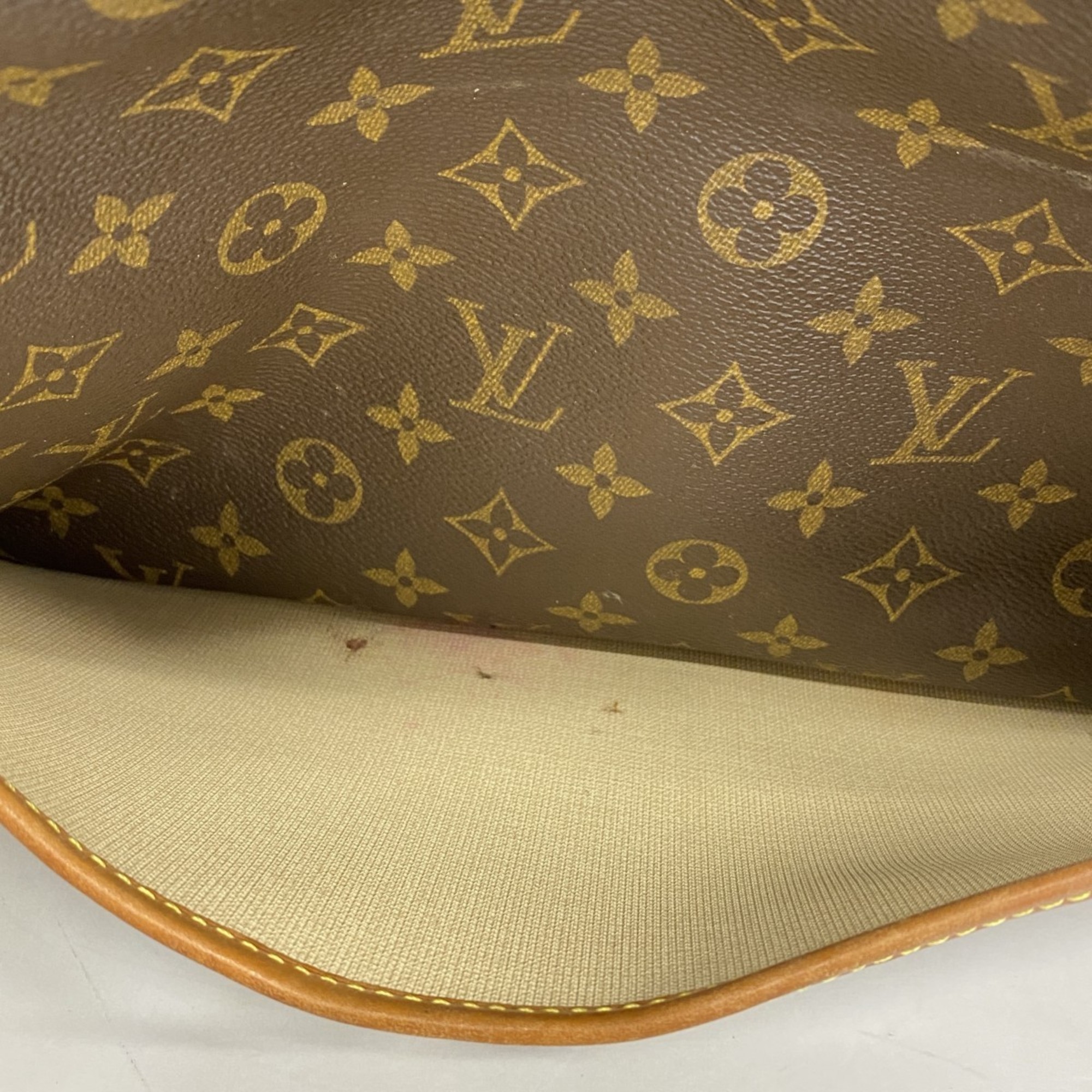 Louis Vuitton Handbag Monogram Deauville M47270 Brown Ladies