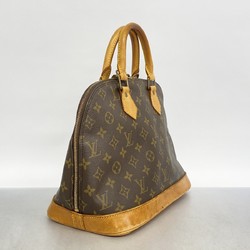 Louis Vuitton handbag Monogram Alma M51130 brown ladies