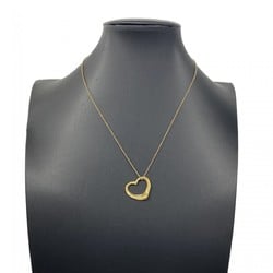 Tiffany Necklace Heart K18YG Yellow Gold Ladies