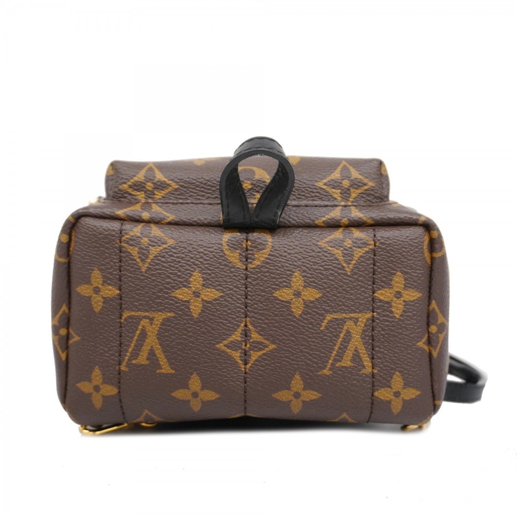 Louis Vuitton Backpack/Daypack Monogram Palm Springs Backpack MINI M44873 Brown Women's