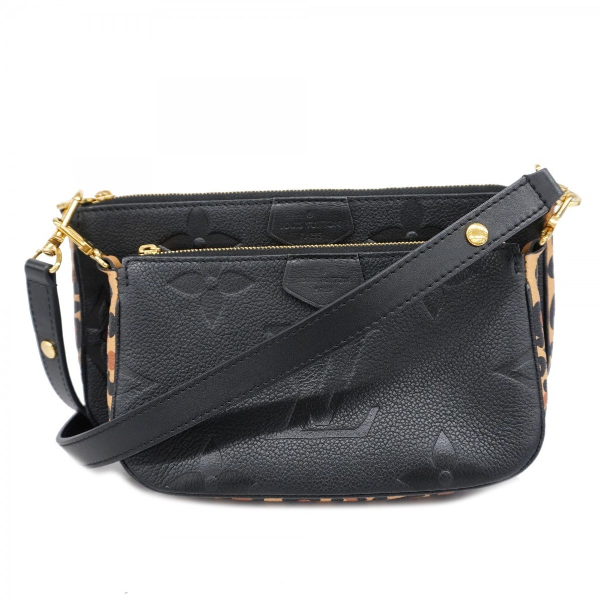 Louis Vuitton Shoulder Bag Monogram Empreinte Myrtle Pochette Accessoires M58520 Noir Ladies